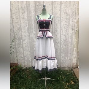 Gunne Sax Midi Dress